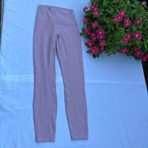 Lululemon Align™ High-Rise Pant 25" PINK PEONY Size 2!!!!!! Leggings!!!!